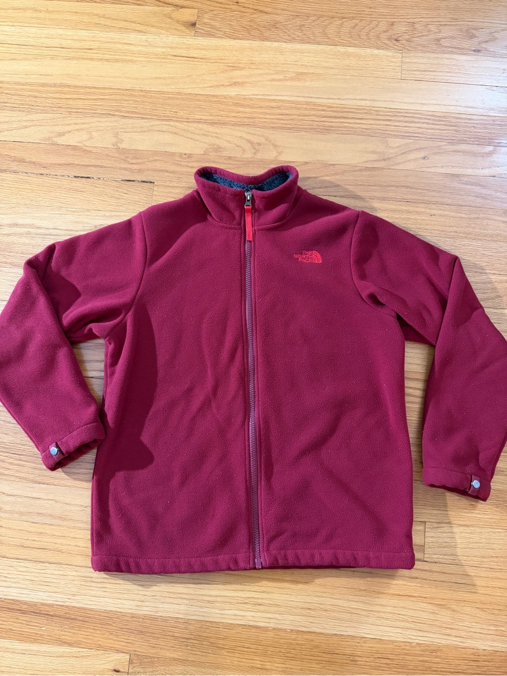 The North Face Kids Full-Zip Fleece Jacket - Burgundy